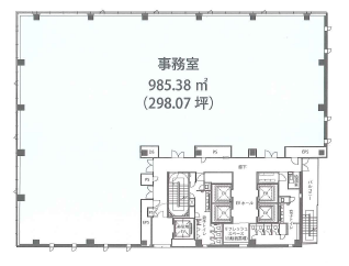 ネクストサイト渋谷ビル平面図