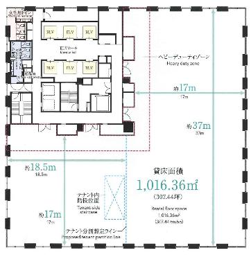 Dタワー西新宿ビル（図面）