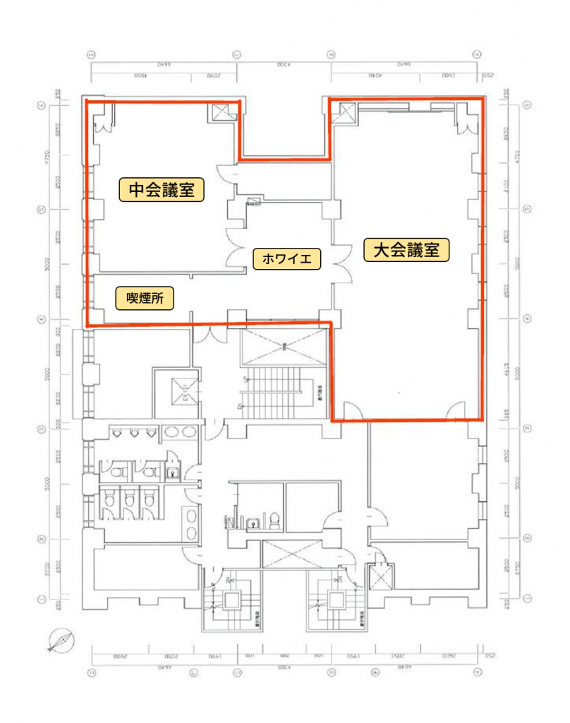 京王プレッソイン平面図(before)