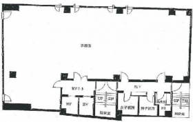 白金台ビルの基準階図面
