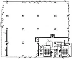 六本木(旧第47興和)ビルの基準階図面