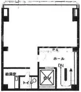 ウィンド新川ビルの基準階図面
