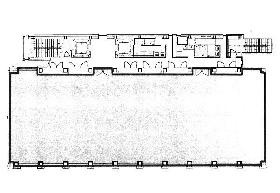 港南ビルの基準階図面