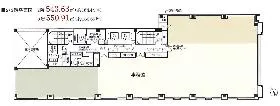 日本橋加藤ビルディングの基準階図面