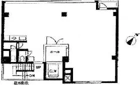 ジャコワ第3ビルの基準階図面