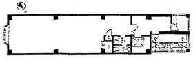 昭和ビル別館の基準階図面