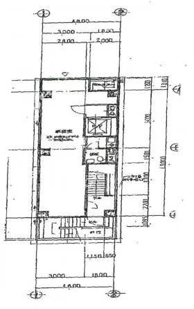 ホワイトボックスビルの基準階図面
