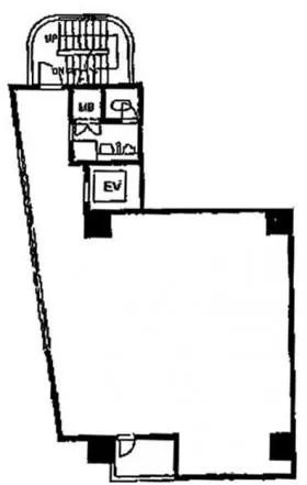 SKビルの基準階図面