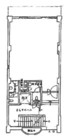 松木ビルの基準階図面