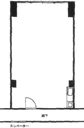 栄松堂ビルの基準階図面