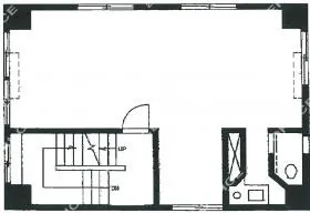 山崎屋ビルの基準階図面