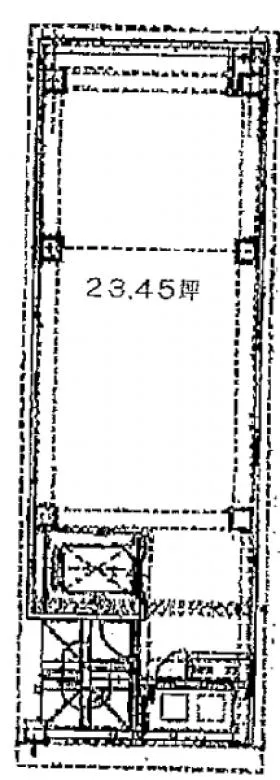 JUNO銀座誠和ビルの基準階図面
