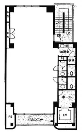 ニュウ銀座千疋屋ビルの基準階図面