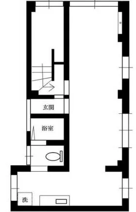 江成ビルの基準階図面