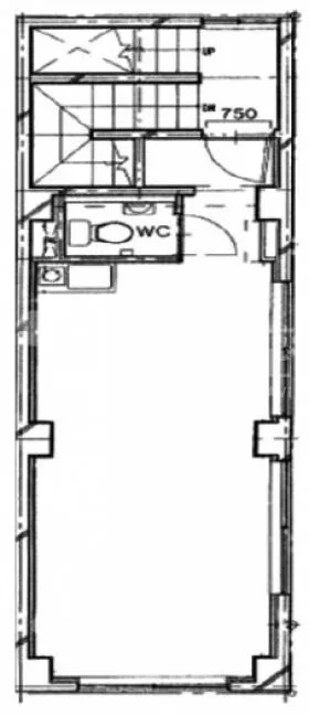 須田ビル別館の基準階図面