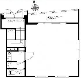 イガリ2ビルの基準階図面