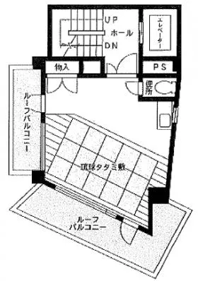 ドムス・サニ・ヤナガワの基準階図面