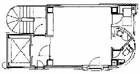 コタニタワーの基準階図面
