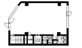 Aビルの基準階図面