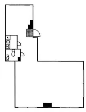森山ビル東館の基準階図面