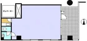 サントピア四谷ビルの基準階図面