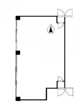 ニュー番衆ビルの基準階図面