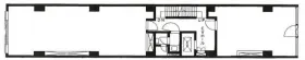 第2港南日成ビルの基準階図面