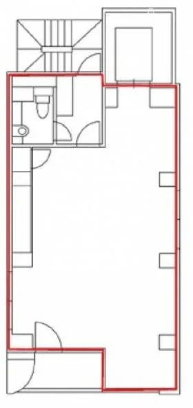 アルテビル新宿の基準階図面