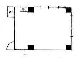 博雅ビルの基準階図面