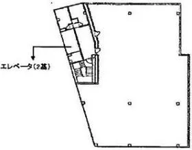 イドムコ中野ビルの基準階図面
