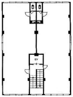 第1内神田ビルの基準階図面