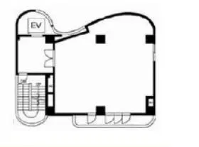 DEAR西麻布ビルの基準階図面