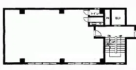 木村ビルの基準階図面