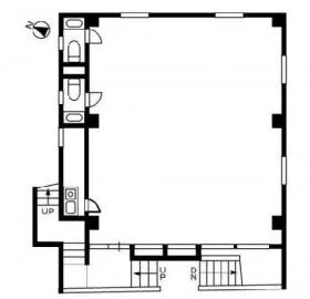 カーサ西麻布ビルの基準階図面