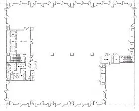第3桜橋ビルの基準階図面