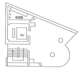 ナインティー新宿ビルの基準階図面