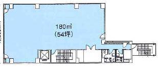 日本生命銀座ビルの基準階図面