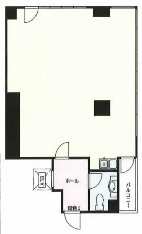 YHSビル(旧西新宿橋谷田ビル)の基準階図面