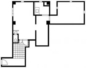 西山邸ビルの基準階図面