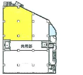 イマス箱崎ビルの基準階図面