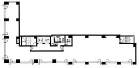 ユニゾ蛎殻町北島ビル(日本橋北島ビル)ビルの基準階図面