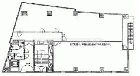 イマス浜田ビルの基準階図面