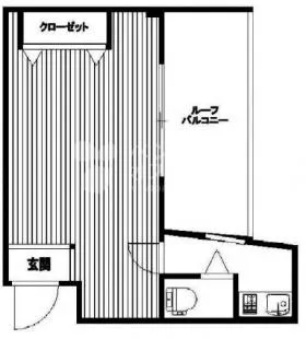 中島ビルの基準階図面