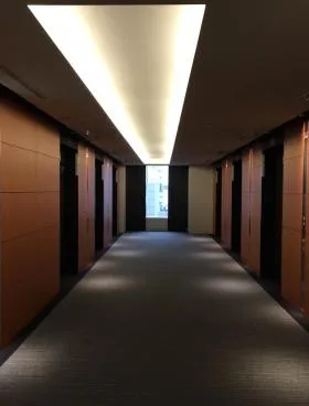 ダイバーシティ東京オフィスタワーの内装
