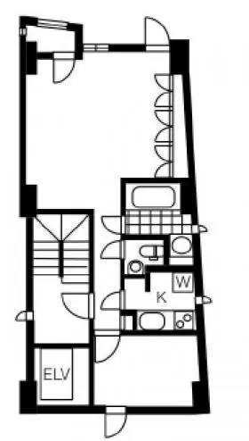 FOUR・Sビルの基準階図面