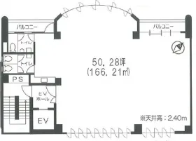 第7瑞穂ビルの基準階図面