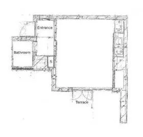ベルテ代々木Ⅱビルの基準階図面