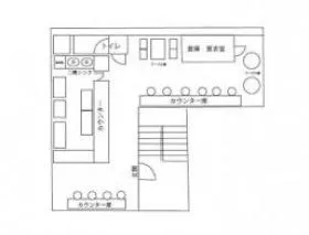 シャンゼリゼ原宿ビルの基準階図面