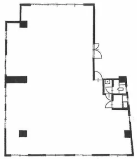 東武第2ビルの基準階図面