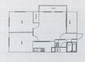 ヒルサイドテラスビルの基準階図面